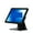 Black Single screen, variant on A Complete Set Of Cash Register Equipment, Thermal Printer Scanner Cash Drawer Touch Cash Register 15.1 Inch Built-in WIFI ,Easy to Setup