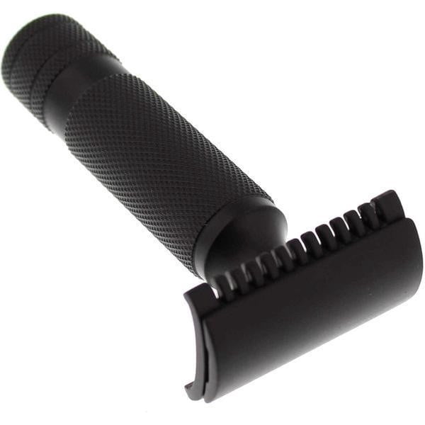 WCS Midnight Collection Razor 110B, Black Stainless Steel-Open Comb