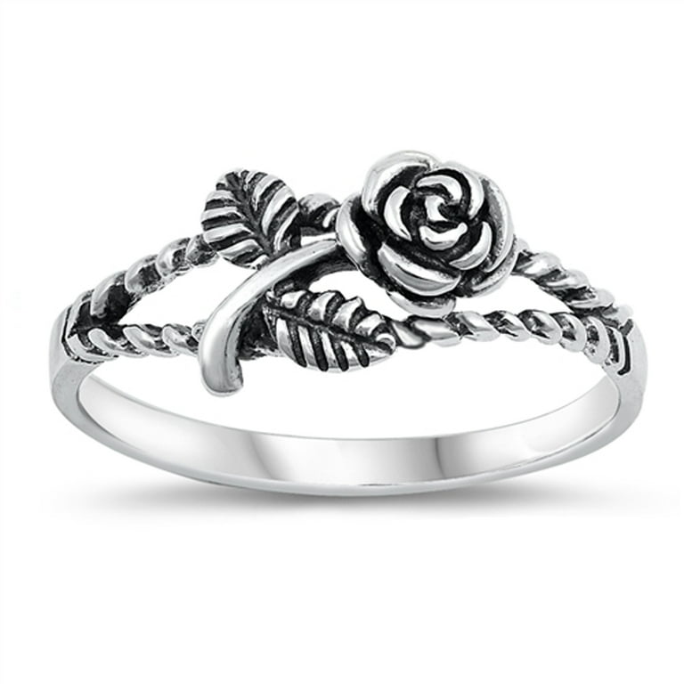 Walmart jewelry shop sterling silver rings