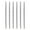 Silver, variant on 6Pcs Long Metal Ballpoint Pen Signing Pen Twist to Open Close Ballpoint Pen