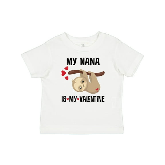 Inktastic My Nana is My Valentine Boys or Girls Baby T-Shirt