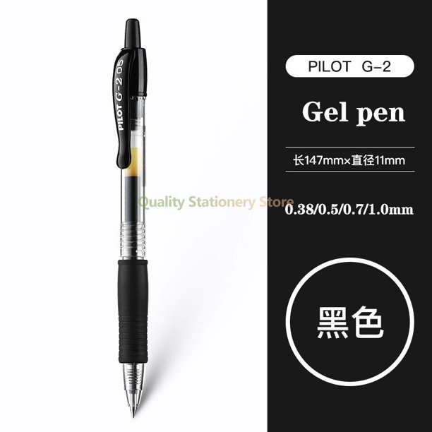 Bolígrafo de Gel japonés Pilot, suministros de Arte de BL-G2, accesorios de oficina, papelería escolar para estudiantes, bolígrafo de agua de gran capacidad