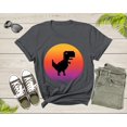 thumbnail image 5 of Cool Dinosaur T-Rex Animal Bird at Sunset for Men Women Kids T-Shirt Dino T Shirt Gift for Men Women Kids Boys Girls Trex Dino Tshirt, 5 of 8