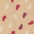thumbnail image 1 of Ahgly Company Tapis d'Intérieur Lavable en Machine Carré Transitionnel Marron Or, 5 Pieds Carré, 1 of 7
