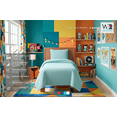thumbnail image 2 of Juego de Sábanas Polares Individual We2 Dream Textura Polar - Uso All-Season - Ideal para dormitorios con aireacondicionado - Ajuste Perfecto hasta 30cm- Color Menta, 2 of 12