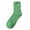 Green, variant on Women's Thermal Stripe Athletic Socks Cozy Lightweight Lined Winter Casual Comfort Footwear