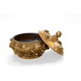 thumbnail image 3 of Joyero decorativo con tapa extraíble de AFD Home, color dorado, 3 of 5