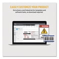 thumbnail image 4 of "Permatrack Durable White Asset Tag Labels, Laser Printers, 2 X 3.75, White, 8/sheet, 8 Sheets/pack | Bundle of 5 Packs", 4 of 7
