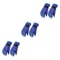 thumbnail image 1 of Guantes de nieve Wosthever 1 par cubiertas gruesas para Los dedos accesorio de ropa de invierno calentador de manos térmico para adultos Azul 3piezas, 1 of 6