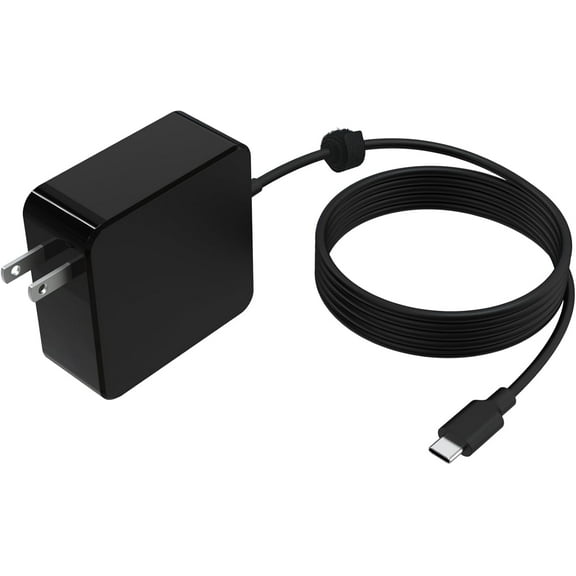 Sqrmekoko Replacement USB-C Charger Compatible with Bose DM3SE, SoundLink Flex, SoundLink MAX - 65W Power Supply, 20V 3.25A, with 6ft Extra Long Cable (110-240V Input)