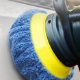 thumbnail image 6 of CEORPER 9-10Inch Car Polishing Pad Auto Soft Microfiber Bonnet Polisher Soft Buffer Cover, 6 of 8