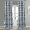 thumbnail image 2 of Hashtag Basic Black Room Darkening Curtain (1 Panel), Hashtag Basic Black, 50W X 108L, 2 of 6