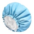 thumbnail image 2 of Bonnet de Séchage pour Femmes Bande Élastique Haute Double Couches Léger Réutilisable Grande Absorption d'Eau Imperméable Bonnet de Douche, 2 of 8