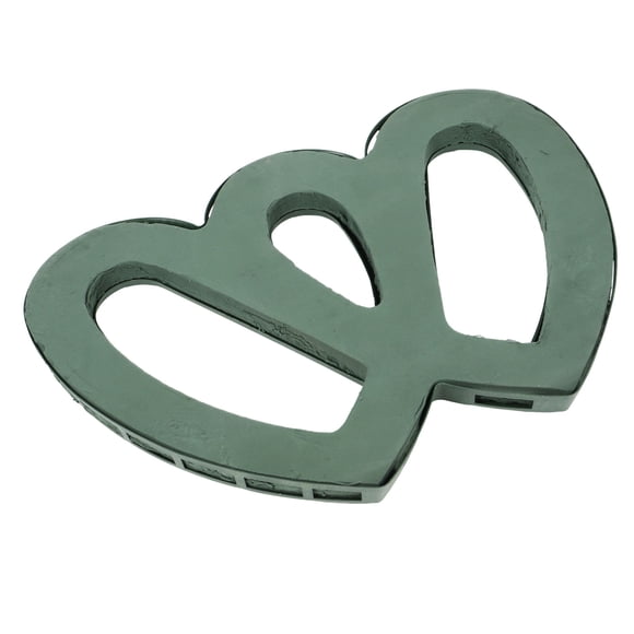 KALLORY Floral Foam Verde Con Ventosa En Forma Para Arreglos En Auto De Boda