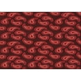 thumbnail image 1 of Ahgly Company Indoor Rectangle Patterned Crimson Red Area Rugs, 5' x 8', 1 of 6