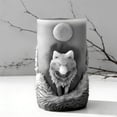 thumbnail image 2 of zhangmingg Wolf Silicone Candle for DIY Crafting Rectangular Wax Animal Design Candle Making Kit, 2 of 3