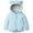 Sky Blue, variant on CAICJ98 Baby Toddler Boys Girls Fleece Jacket with Hood Zip Up Cute Bear Coats for Newborn Boys Girls Fuzzy Winter Jacket with Ear (Navy,18-24 Months)