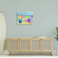 thumbnail image 2 of Stupell Industries Umbrella Coast Vibrant Beach Landscape Painting Gallery Wrapped Canvas Print Wall Art, Design by Paul Brent, 2 of 7