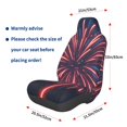 thumbnail image 3 of Fotbe Fireworks3 Funda para Asiento de Auto con Estampado – Impermeable y Antisudor – Ajuste Universal, Lavable a Máquina, Antideslizante (1 Pieza), 3 of 5