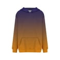 thumbnail image 4 of Mode Femmes Sweat-Shirts Décontractés à Col Rond Sweat-Shirts à Manches Longues Violet Foncé XXL, 4 of 5