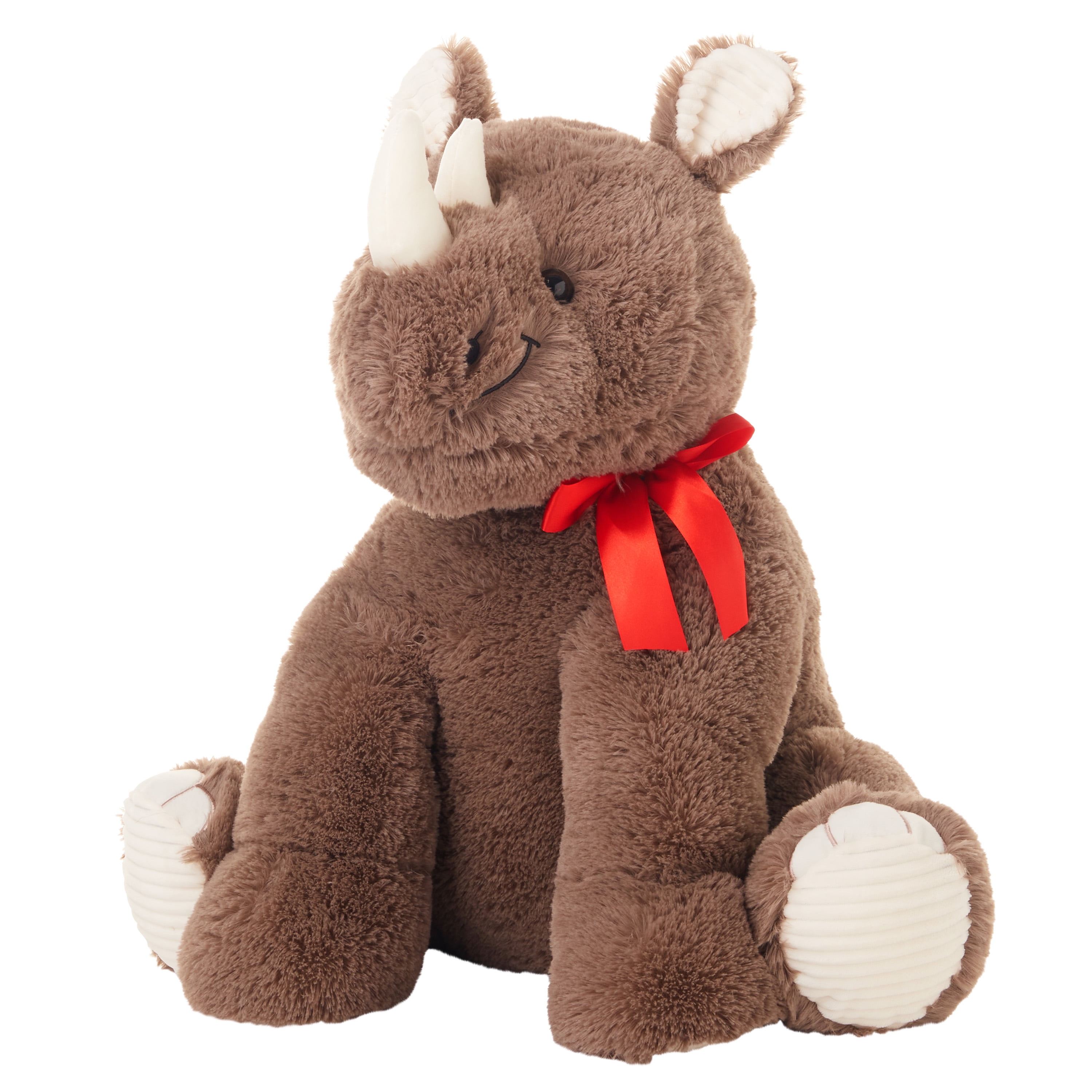WAY TO CELEBRATE! Valentine's Day XL 23" Rhinoceros Stuffed Animal