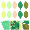 thumbnail image 2 of Shisuyan Fabric Leaves Polyester 300Pcs 2.6X1.4in, 2 of 8