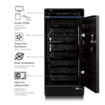 thumbnail image 4 of USB 3.2 Type C 8 Bay 3.5" Hard Drive Enclosure – USB 3.2 Gen 2 10Gbps Support 30TB Hard Drive (H82-SU31C) DAS NO Raid, 4 of 6