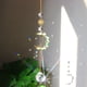 thumbnail image 5 of Crystal Windchime atrapasueños Luna flor lámpara decoración del hogar (verde), 5 of 7