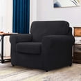 thumbnail image 2 of CHUN YI Stretch Checks Spandex Sofa Cover Separate Backrests Cushions Cover Slipcover, 2 of 5