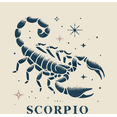 thumbnail image 2 of Scorpio Zodiac Sign Adult Natural Crew Neck Short Sleeve Tee-Large, 2 of 2