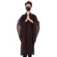 thumbnail image 2 of Traje de entrenamiento de monje vestido de meditación bata budista zen de tela de hilo de cáñamo (36), 2 of 8