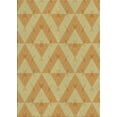 thumbnail image 1 of Ahgly Company Machine Washable Indoor Rectangle Transitional Chrome Gold Yellow Area Rugs, 6' x 9', 1 of 7