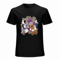 thumbnail image 1 of Daisy and Minnie Retro T-Shirt with Halloween Pumpkin Kids Pajamas Shirt, 1 of 5