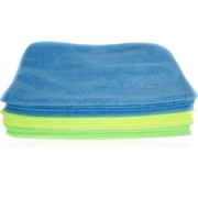 Zwipes Microfiber Cleaning Cloths, Multicolor, 12 Pack