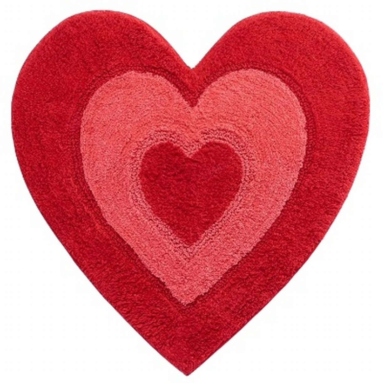 ALAZA Love Red Heart Valentine's Day Area Rug Rugs Non-Slip Floor Mat Doormats Living Dining Room Bedroom Dorm 31 x 20 inches Home Decor 