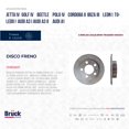 thumbnail image 2 of Disco Freno Bruck-Germany 1J0615601, 2 of 4