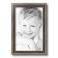 thumbnail image 2 of ArtToFrames 8" x 14" Contrast Grey Picture Frame, 8.5x14 inch Gray Wood Poster Frame (WOM-4930), 4 Pack, 2 of 7