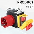 thumbnail image 5 of good Applicable 3 Phase 400V Emergency Stop Switch with 80cm Cable - Safety Switch - Safety Switch - Safety Switch - Emergency Switch, 5 of 5