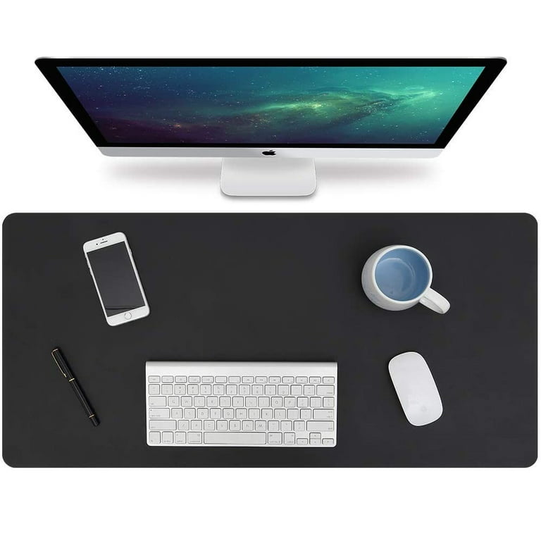 Desk Protector Blotter Pad on Top of Desks PU Leather Office Desk Writing  Mat Computer Laptop Gaming Under Keyboard Mouse Pad Desk Decor Accessories