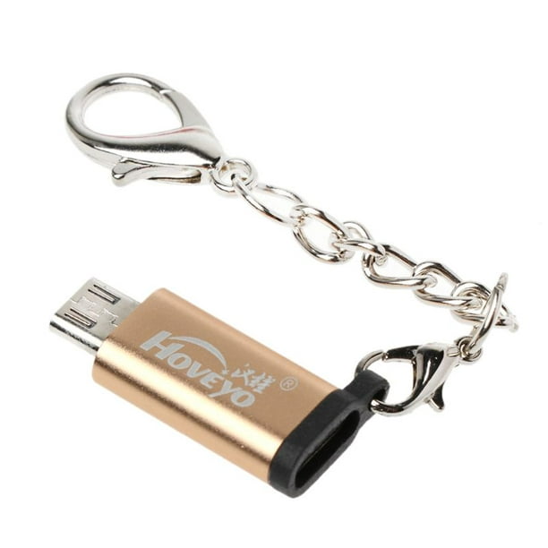 cover period Surichinmoi HLGDYJ Type C Female to Micro USB Male Adapter Converter Connector With  Chain For Samsung Xiaomi Android Smart phones Tablet - Walmart.com