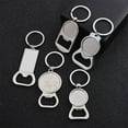 thumbnail image 4 of Keychains Board Ornaments DIY Keychain Wear-resistant Waterproof Portable Key Chain Double-Sided Bottle Opener Key Chain Heat Transfer Keyring Type D, 4 of 8