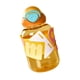 thumbnail image 3 of Botellas de agua con dibujos animados para niños, vaso de agua a prueba de fugas con pajita. Amarillo, 3 of 9