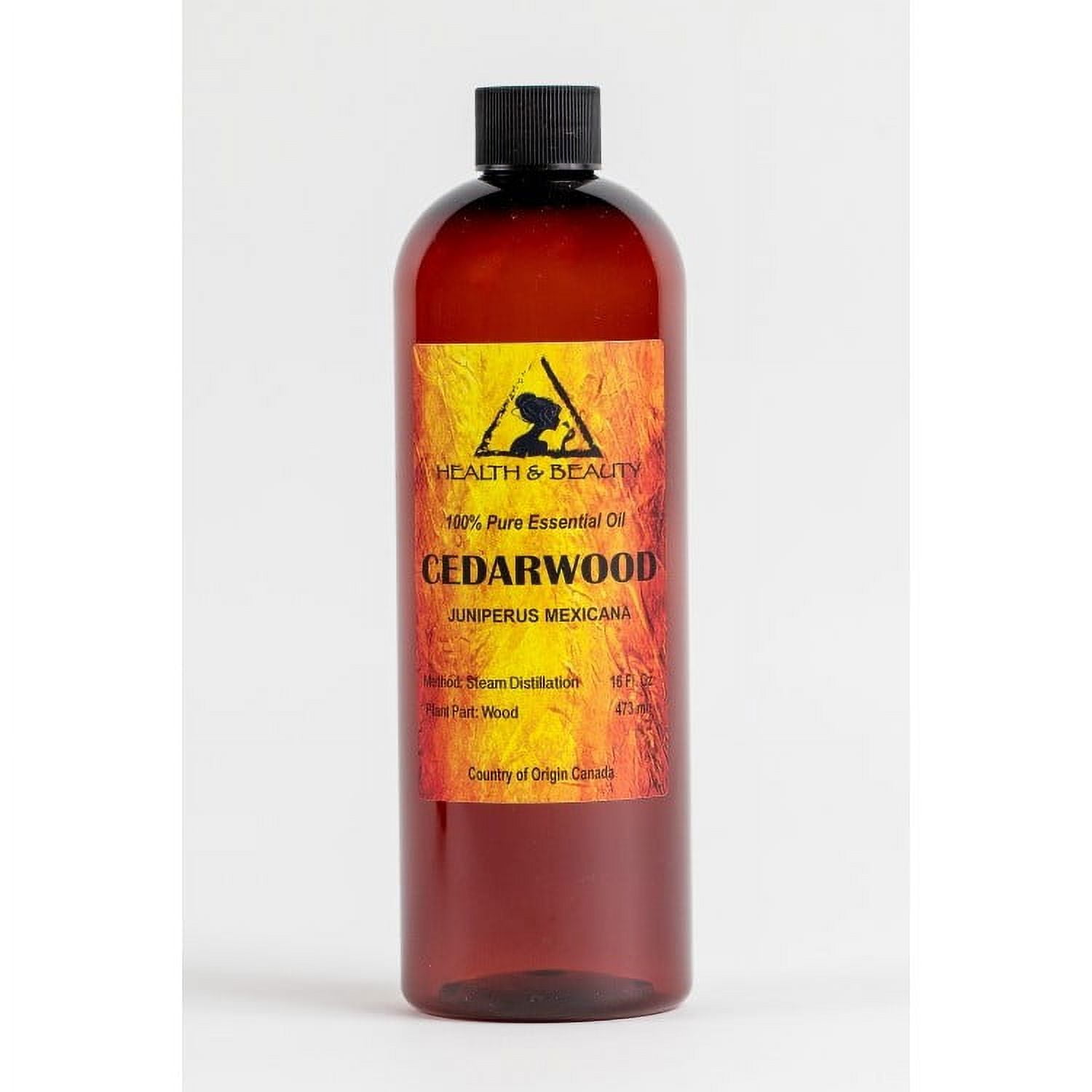 CEDARWOOD ESSENTIAL OIL ORGANIC AROMATHERAPY 100% PURE NATURAL 16 OZ