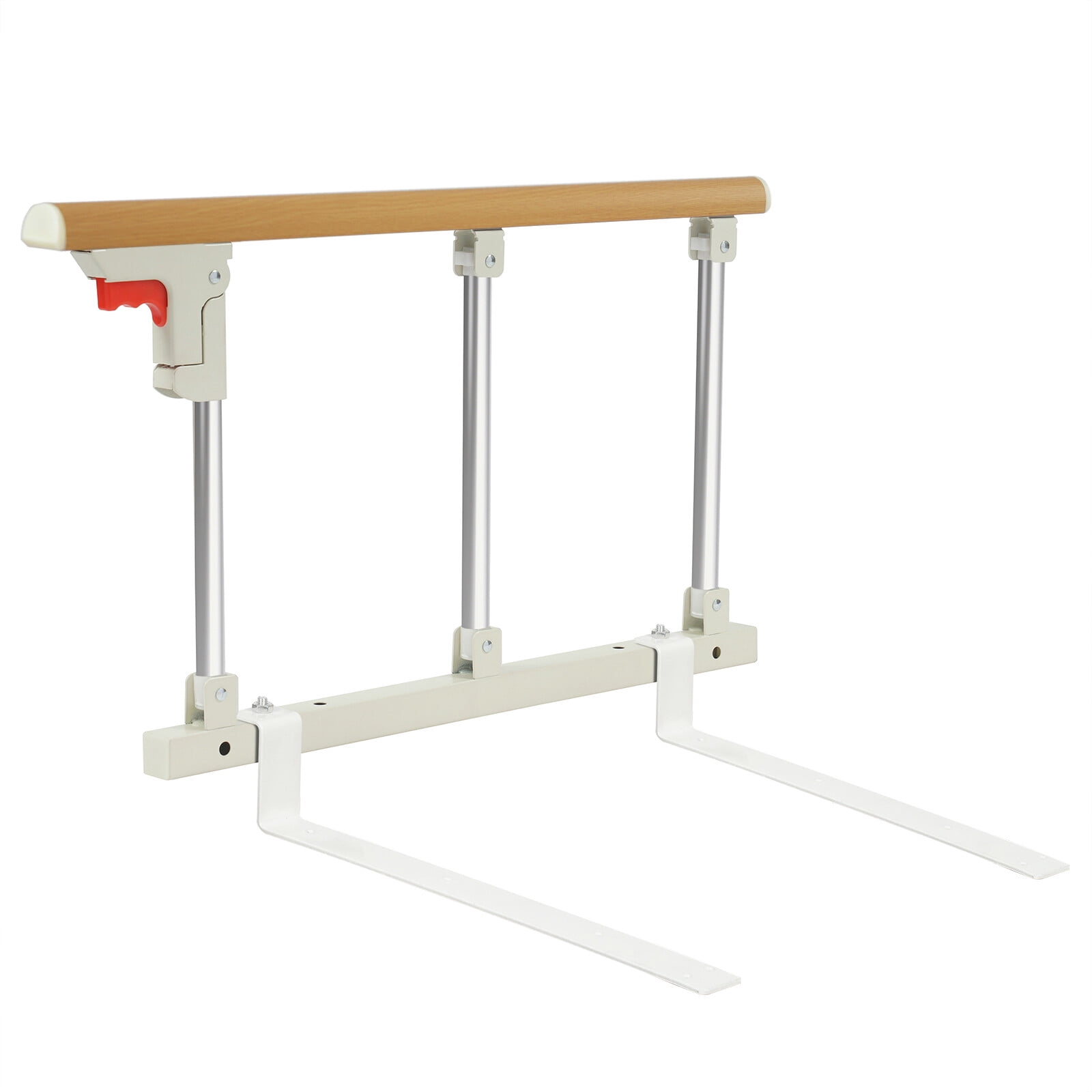 DENEST Wood color Bed safety railings enhance bedside safety and provide peace of mind