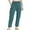 Blue, variant on Cargo Pants for Women High Waisted Work Trousers Solid Color Straight Leg Pants Loose Fit Casual Trousers with Pockets Red XL