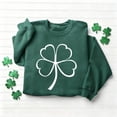 thumbnail image 5 of Diufon St Patricks Day Sweatshirt Women Casual Long Sleeve Crewneck Sweatshirts Graphic Printed Loose Pullover Tops, 5 of 6