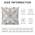 thumbnail image 5 of BANET Throw Pillow Covers Brown Gray Pattern Short Plush Pillowcase Home Decor Cushion Case for Couch Sofa Bed, Super Soft &amp; Comfortable 22x22in, 5 of 5