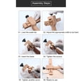 thumbnail image 3 of Strap Cutter Tool, Adjustable Wooden Strip And Strap Belt Cutter Leather Hand Cutting DIY Craft Tool With 5 Blades, 3 of 4