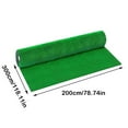 thumbnail image 5 of STAOEDU Artificial Grass Turf Lawn-3 Feet x 10 Feet, 0.4" Indoor Outdoor Rug Synthetic Grass Mat Fake Grass, 5 of 7
