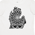thumbnail image 4 of Inktastic Michigan Silhouette Mandala Boys or Girls Toddler T-Shirt, 4 of 5